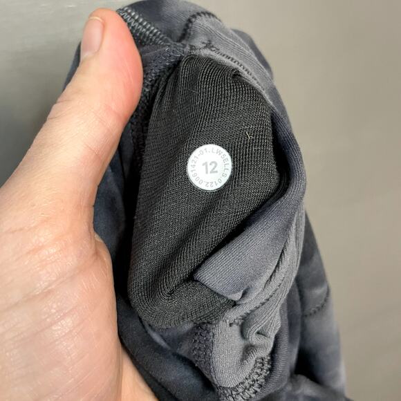 Lululemon Diamond Dye Graphite Gray Align Pant Leggings Womens Size 12 - Picture 3 of 4